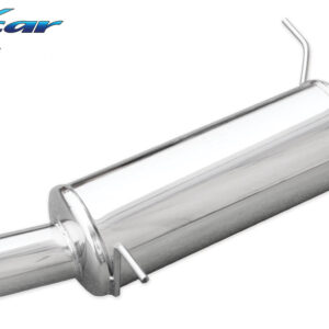 INOX CAR - POSTERIORE CON USCITA SINGOLA DIAM.80 FORD FIESTA MK6 1.2 16V (60-82CV) 2008