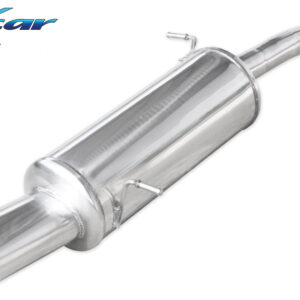INOX CAR - POSTERIORE CON USCITA SINGOLA OVALE FORD FIESTA MK7 1.6 ST 182CV 2013