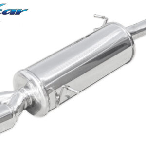 INOX CAR - POSTERIORE CON USCITA 2 X DIAM.80 RACING FIESTA MK7 ST 200 1.6 200CV 2013