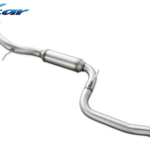 INOX CAR - TUBO CENTRALE CON SILENZIATORE FORD FOCUS MK2 2.5T RS 350CV LIMITED EDITION 2010-2011