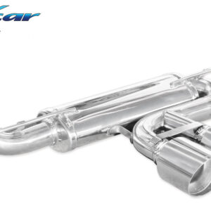 INOX CAR - POSTERIORE CON USCITA 2 X DIAM. 114 RACING FORD FOCUS MK3 2.0T ST 250CV 2012