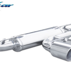 INOX CAR - POSTERIORE CON USCITA 2 X DIAM. 110 X-RACE FORD FOCUS MK3 2.0T ST 250CV 2012