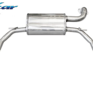 INOX CAR - POSTERIORE CON USCITA SINGOLA DIAM. 50 DX+SX HONDA CIVIC TYPE-R FN 2.0 201CV 2006-2012