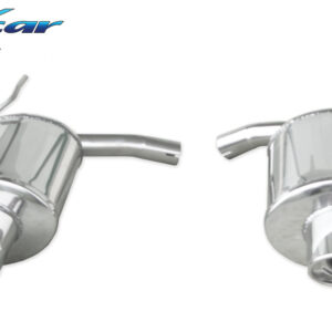 INOX CAR - POSTERIORE CON USCITA SINGOLA OVALE HONDA S2000 2.0 240CV 1999