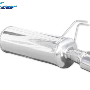 INOX CAR - POSTERIORE CON USCITA SINGOLA OVALE LANCIA DELTA 836 HPE / HF 2.0 16V TURBO 1993