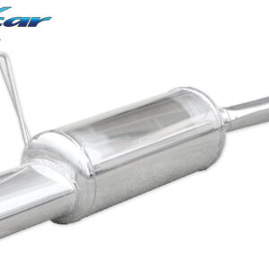 INOX CAR - POSTERIORE CON USCITA SINGOLA OVALE LANCIA Y 1.2 16V 80CV 2003