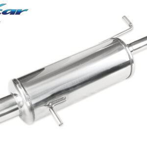INOX CAR - POSTERIORE CON USCITA SINGOLA DIAM.76 CITROEN C2 1.6 16V VTR 110CV 2003