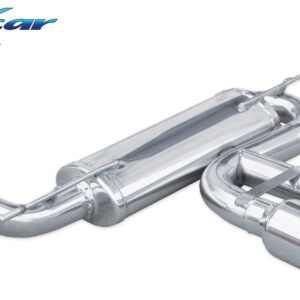 INOX CAR - POSTERIORE CON USCITA CENTRALE 2 X DIAM. 102 RACING FORD FOCUS MK3 2.0 TDCI ST3 185CV 2014