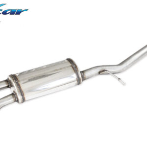 INOX CAR - TUBO CENTRALE SILENZIATO AUDI A4 B6 1.8 TURBO 20V 2WD 2001
