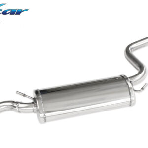 INOX CAR - POSTERIORE CON USCITA SINGOLA DIAM.80 FIAT CINQUECENTO 0.9 40CV / 1.1 SPORTING 54CV 1994