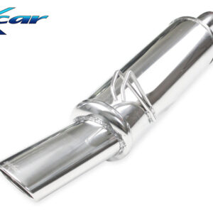 INOX CAR - POSTERIORE CON USCITA SINGOLA OVALE FIAT COUPE 1.8 16V 131CV 1997