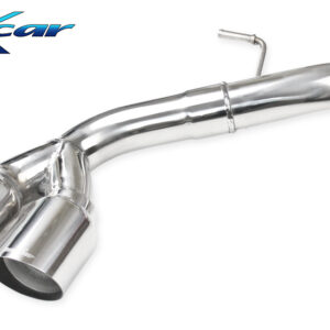 INOX CAR - POSTERIORE SENZA SILENZIATORE CON USCITA 2X DIAM.80 RACING BMW SERIE 1 E87 118D 2.0 143CV 2008