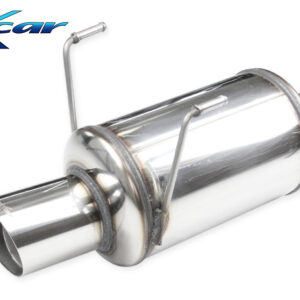 INOX CAR - POSTERIORE CON USCITA SINGOLA DIAM.90 RALLY FIAT 500 1.2 69CV 09/2013