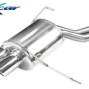 INOX CAR - POSTERIORE CON USCITA 2 X DIAM.80 X-RACE BMW Z4 E85 ROADSTER 3.0I 231CV 02-05