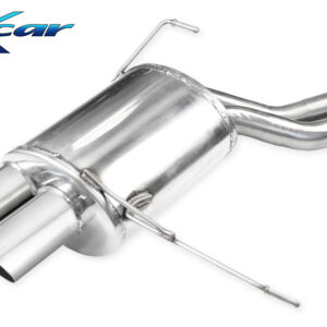 INOX CAR - POSTERIORE CON USCITA 2 X DIAM.80 RACING BMW Z4 E85 ROADSTER 3.0I 231CV 02-05