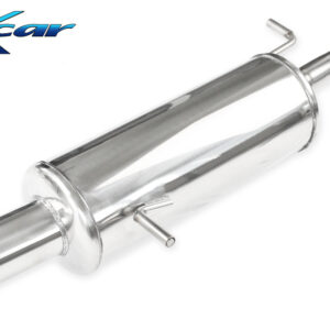 INOX CAR - POSTERIORE CON USCITA SINGOLA DIAM.80 CITROEN C2 1.6 16V VTS 125CV 2003