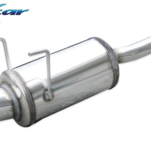 INOX CAR - POSTERIORE CON USCITA SINGOLA DIAM. 90 RALLY FIAT 500 1.4 16V 100CV 2007