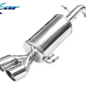 INOX CAR - TERMINALE SILENZIATO CON USCITA 2 X DIAM. 80 RACING KIA PICANTO GT-LINE 1.0 TGDI 100CV 2018