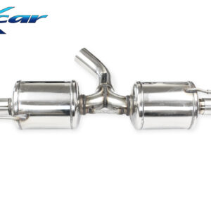 INOX CAR - POSTERIORE 2 SILENZIATORI CON USCITA DIAM. 100 RACING DX+SX TOYOTA YARIS GR 1.6 261CV 2020