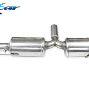 INOX CAR - POSTERIORE CON 2 SILENZIATORI DX+SX MERCEDES CLASSE A35 AMG 2.0 306CV 2018