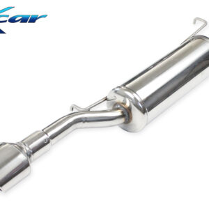 INOX CAR - POSTERIORE CON USCITA SINGOLA OVALE AUDI A4 B5 1.6 102CV 94-99