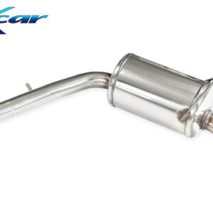 INOX CAR - POSTERIORE CON USCITA DIAM. 90 RACING HONDA CIVIC FC 1.0T 126CV 2019