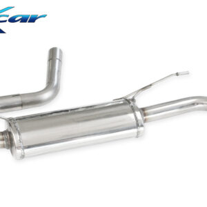 INOX CAR - POSTERIORE CON USCITA 2 X DIAM. 80 RACING FORD FOCUS MK4 1.0 155CV HYBRID 2012