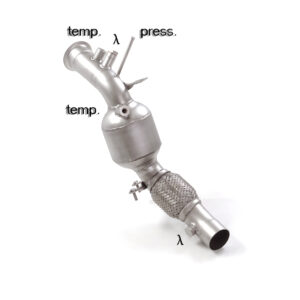RAGAZZON - DOWNPIPE KAT + ELIMINAZIONE FAP - BMW SERIE X3 – F25 sDrive 18d (105kW) 11/2012>2014