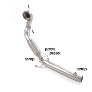 RAGAZZON - DOWNPIPE SKAT + ELIMINAZIONE FAP Cupra Formentor VZ 2.0TSI (180kW), Cupra Leon 2.0TSI (180/221kW) e Skoda Octavia Mk4 2.0TSI RS (180kW)