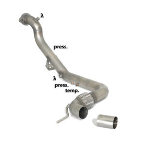 RAGAZZON - DOWNPIPE SKAT – FORD MUSTANG MK6 – CABRIO 2.3i ECOBOOST (233 / 213kW) 2015>2020