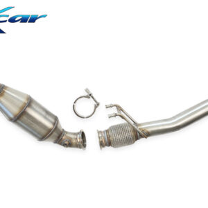INOX CAR - TUBO SOSTITUZIONE CAT. CON CATALIZZATORE METALLICO SPORTIVO 200CPSI AUDI A3 8V SPORTBACK 1.5 TFSI (150cv) 2WD 2017