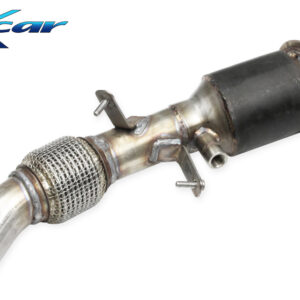 INOX CAR - TUBO SOSTITUZIONE CATALIZZATORE CON CATALIZZATORE METALLICO SPORTIVO 200CPSI BMW SERIE 4 F32 428i 2.0T 245CV 2013-2015