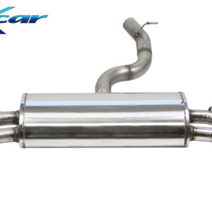 INOX CAR - POSTERIORE CON USCITA 2 X DIAM.80 RACE DX+SX AUDI S3 8V 2.0 TFSI 300CV 2013