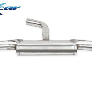 INOX CAR - POSTERIORE CON USCITA DIAM. 100 BLACK CERAMIC CUPRA LEON 2.0 2445CV 2021