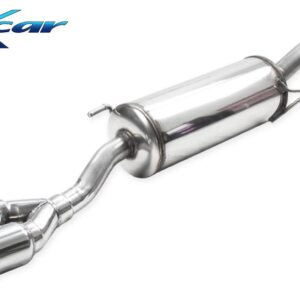 INOX CAR - POSTERIORE CON USCITA 2 X DIAM.80 X-RACE FIAT TIPO 356 1.4 95CV 2015