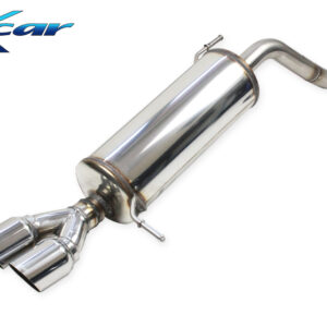 INOX CAR - POSTERIORE CON USCITA 2 X DIAM. 80 RACING HYUNDAI I20N S-LINE 1.0 120CV HYBRID 48V 2021-2023