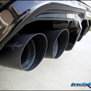 INOX CAR - POSTERIORE SILENZIATO DUPLEX CON USCITA 2 X DIAM. 90 RACING BLACK CERAMIC CUPRA FORMENTOR 1.5 TSI 150CV 2021