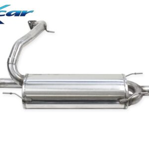 INOX CAR - POSTERIORE CON USCITA DIAM. 120 MEGA DX+SX  MAZDA 3 2.3DI MPS 260CV 2010