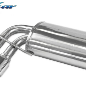 INOX CAR - POSTERIORE CON USCITA 2X DIAM. 80 X-RACE AUDI S3 8P 2.0 TFSI 265CV 2006