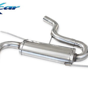 INOX CAR - POSTERIORE CON USCITA 2 X DIAM.80 AUDI A3 8P SPORTBACK 1.8 TFSI 160CV 05/2005