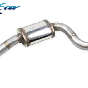 INOX CAR - TUBO CENTRALE SILENZIATO AUDI TT 8S 45TFSI 2.0 245CV 2WD COUPE 2019