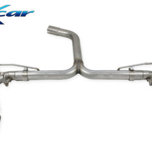INOX CAR - POSTERIORE SENZA SILENZIATORE DUPLEX CON USCITA 2 X DIAM. 90 RACING BLACK CERAMIC CUPRA FORMENTOR 1.5 TSI 150CV 2021