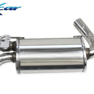 INOX CAR - TERMINALE CON USCITA 2 X DIAM. 70 RACING + VALVOLA CON MONTAGGIO MOTORINO ELETTRICO DI SERIE BMW SERIE 1 F20 120I 2.0T 184CV 16-18