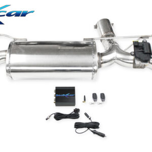 INOX CAR - POSTERIORE CON USCITA DIAM.80 RACING DX+SX+ VALVOLA CON MOTORINO ELETTRICO + TELECOMANDO BMW SERIE 2 F23 M235i 326CV 2015