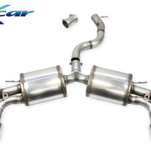 INOX CAR - POSTERIORE CON 2 SILENZIATORI+VALVOLE CON MONTAGGIO MOTORINI ELETTRICI AUDI S3 8Y 2.0 TFSI 310CV 2021