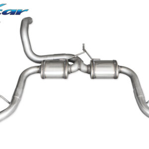 INOX CAR - POSTERIORE CON 2 SILENZIATORI CON USCITA DIAM. 54 DX+SX PEUGEOT 308 (2° serie) GTI 1.6 (270CV) 2015