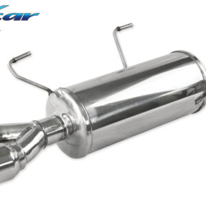INOX CAR - POSTERIORE CON USCITA 2 X DIAM. 80 RACING NISSAN JUKE 1.6 DIG-T 2WD (190CV) 2011-2014