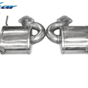 INOX CAR - POSTERIORE CON USCITA DIAM. 114 RACING DX+SX NISSAN 370Z NISMO 3.7 V6 (344CV) COUPE/CABRIO 2014
