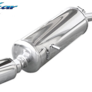 INOX CAR - POSTERIORE CON USCITA SINGOLA DIAM. 100 X-RACE PEUGEOT 208 GTI 1.6 16V TURBO (200CV) 2013