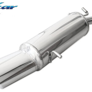 INOX CAR - POSTERIORE CON USCITA SINGOLA OVALE PEUGEOT 208 GTI 1.6 16V TURBO (200CV) 2013